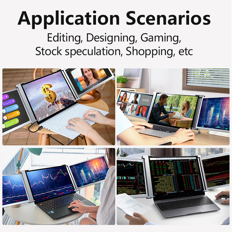 Tri-Screen Portable Monitor™