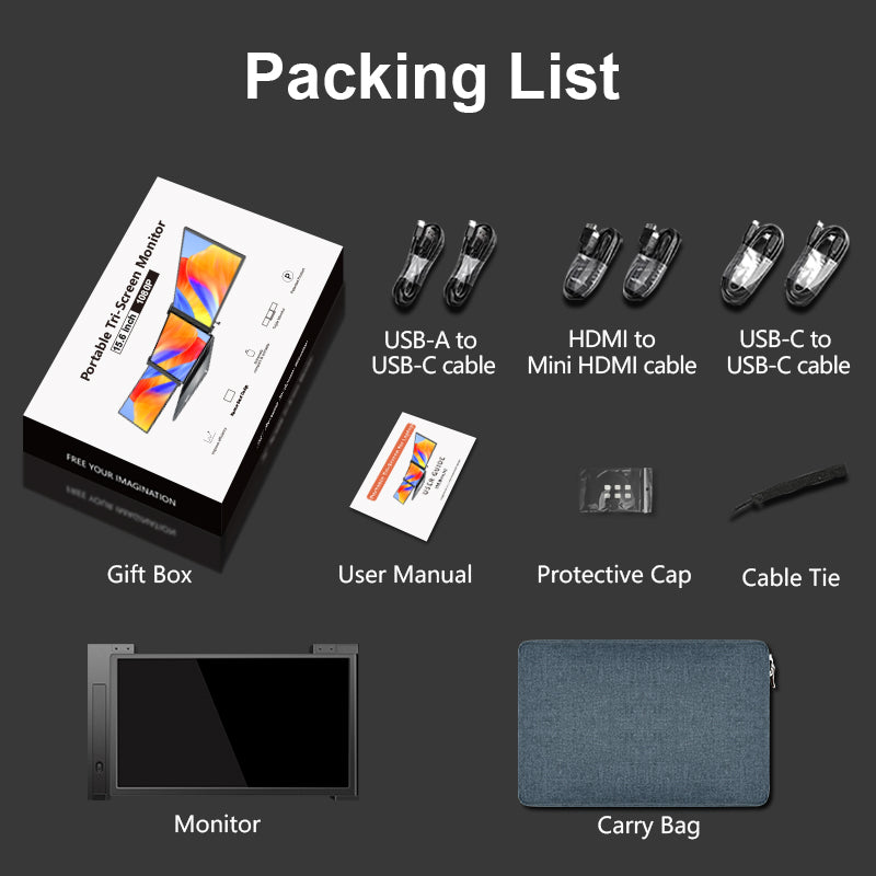Premium Portable Curved Monitor™