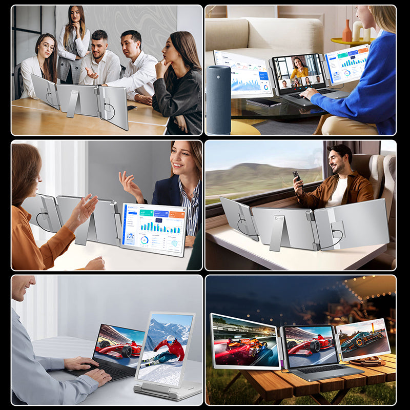 Portable Triple-Screen Monitor™