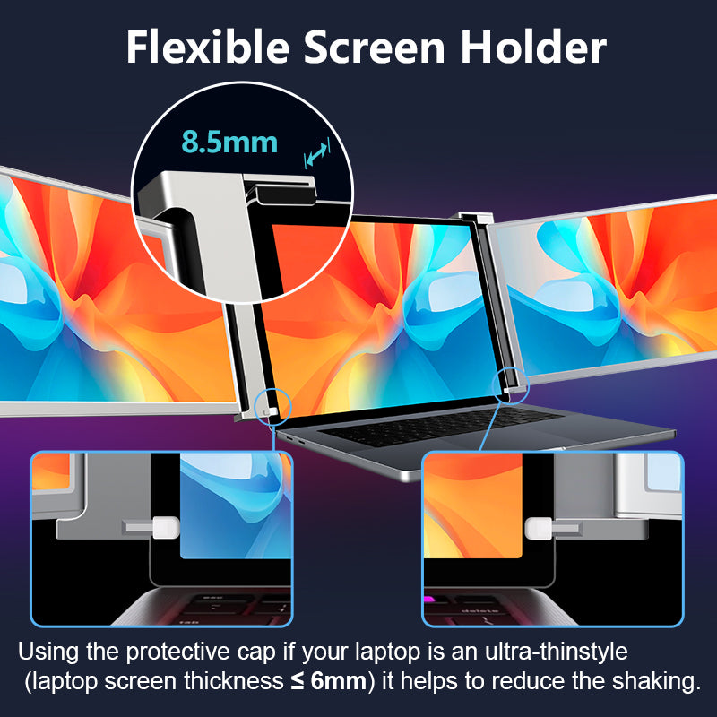 Curved Portable Workstation Monitor™