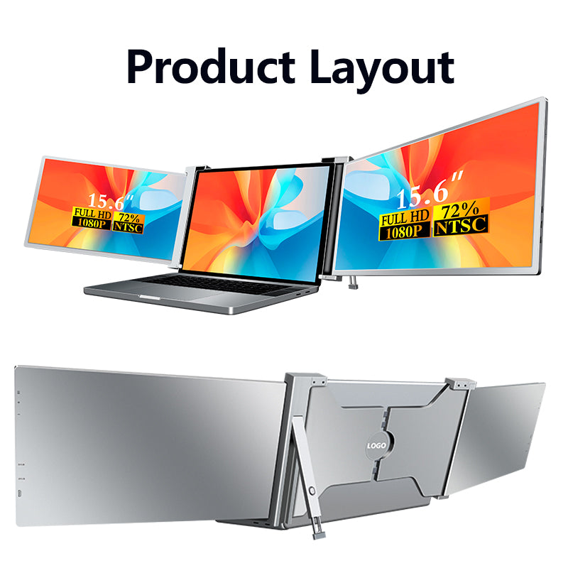 Curved Portable Workstation Monitor™