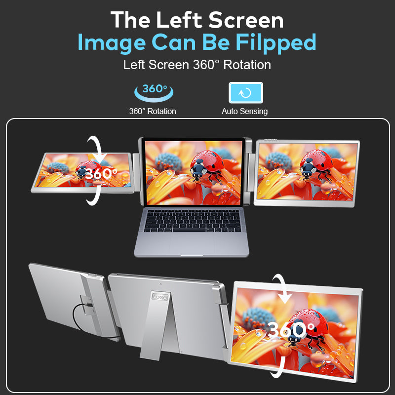 Portable Triple-Screen Monitor™