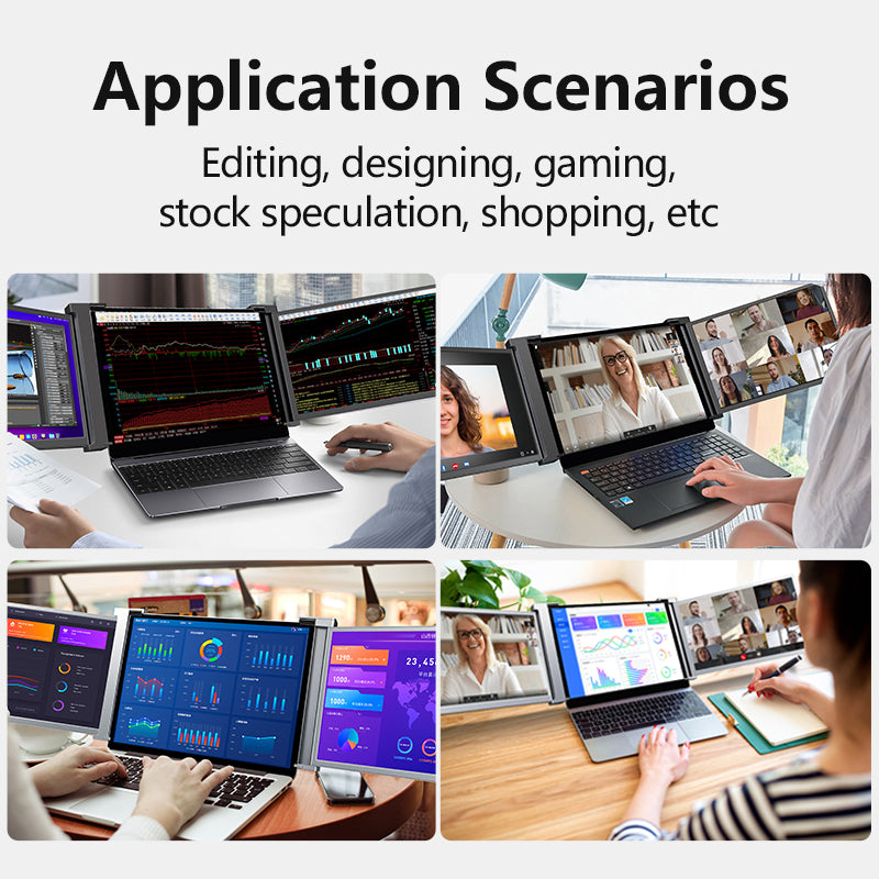 Curved Portable Workstation Monitor™