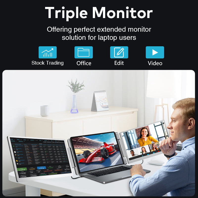 Dual-Screen Portable Monitor™