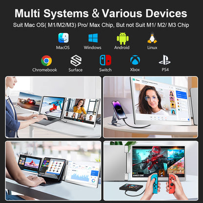 Dual-Screen Portable Monitor™
