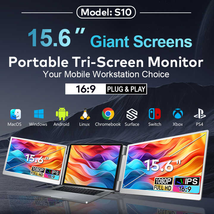 Dual-Screen Portable Monitor™