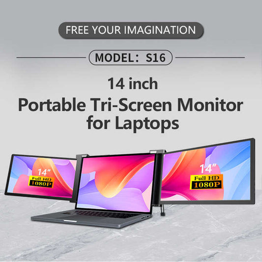 Portable Triple Screen Monitor™