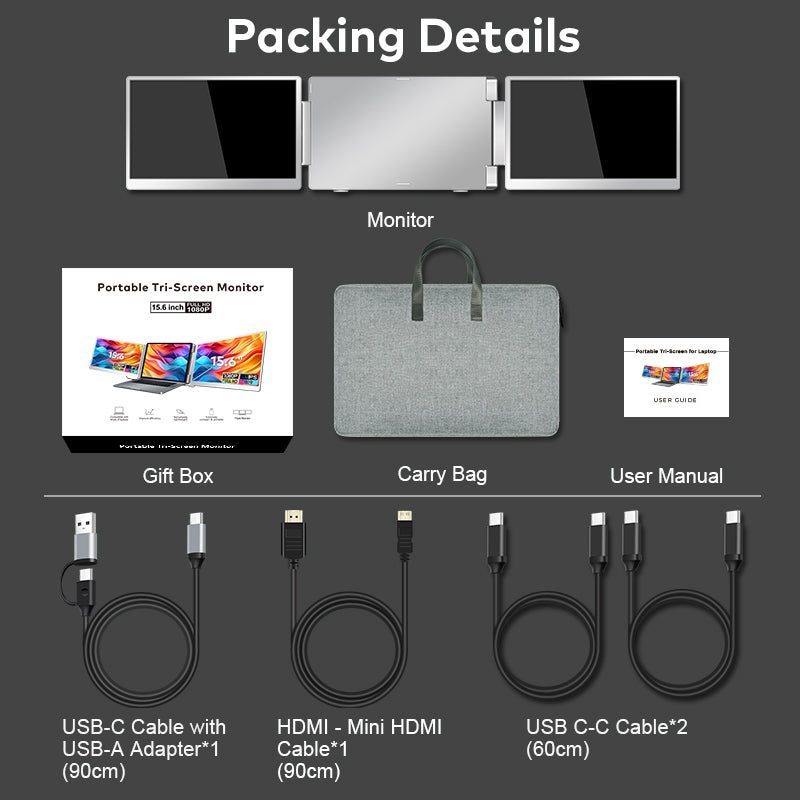 Dual-Screen Portable Monitor™