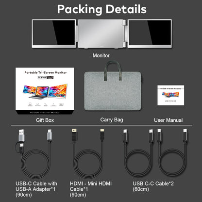 Dual-Screen Portable Monitor™